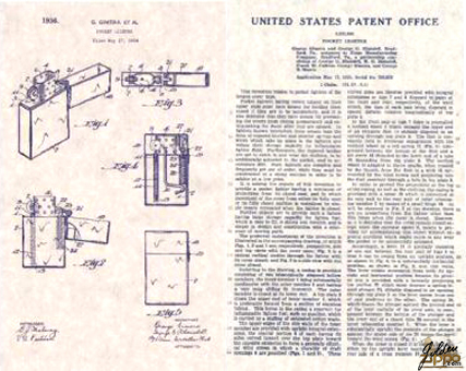 Patent de Zippo